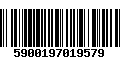 Código de Barras 5900197019579