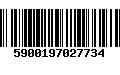 Código de Barras 5900197027734