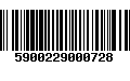 Código de Barras 5900229000728