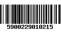 Código de Barras 5900229010215