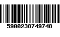 Código de Barras 5900238749748