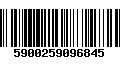 Código de Barras 5900259096845