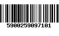 Código de Barras 5900259097101