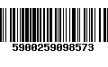 Código de Barras 5900259098573