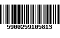 Código de Barras 5900259105813