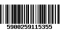 Código de Barras 5900259115355