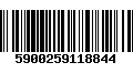 Código de Barras 5900259118844