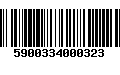 Código de Barras 5900334000323