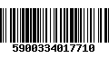 Código de Barras 5900334017710