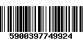 Código de Barras 5900397749924