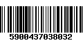 Código de Barras 5900437038032