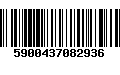 Código de Barras 5900437082936