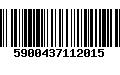 Código de Barras 5900437112015