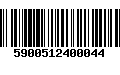 Código de Barras 5900512400044