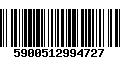 Código de Barras 5900512994727