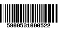 Código de Barras 5900531000522