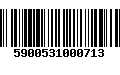 Código de Barras 5900531000713