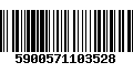 Código de Barras 5900571103528