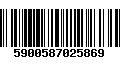 Código de Barras 5900587025869