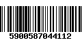 Código de Barras 5900587044112