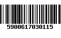 Código de Barras 5900617030115