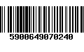 Código de Barras 5900649070240