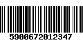 Código de Barras 5900672012347