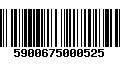 Código de Barras 5900675000525