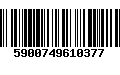 Código de Barras 5900749610377