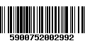 Código de Barras 5900752002992