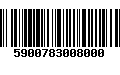 Código de Barras 5900783008000