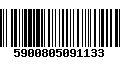 Código de Barras 5900805091133