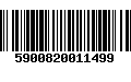 Código de Barras 5900820011499