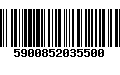 Código de Barras 5900852035500