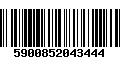 Código de Barras 5900852043444