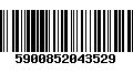 Código de Barras 5900852043529