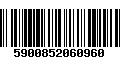 Código de Barras 5900852060960