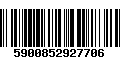 Código de Barras 5900852927706