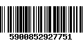 Código de Barras 5900852927751