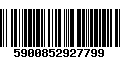 Código de Barras 5900852927799