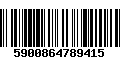 Código de Barras 5900864789415