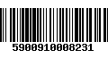 Código de Barras 5900910008231