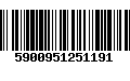 Código de Barras 5900951251191