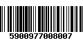 Código de Barras 5900977008007