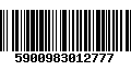 Código de Barras 5900983012777