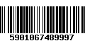 Código de Barras 5901067489997