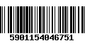 Código de Barras 5901154046751