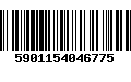 Código de Barras 5901154046775