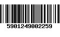 Código de Barras 5901249002259