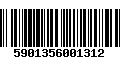 Código de Barras 5901356001312